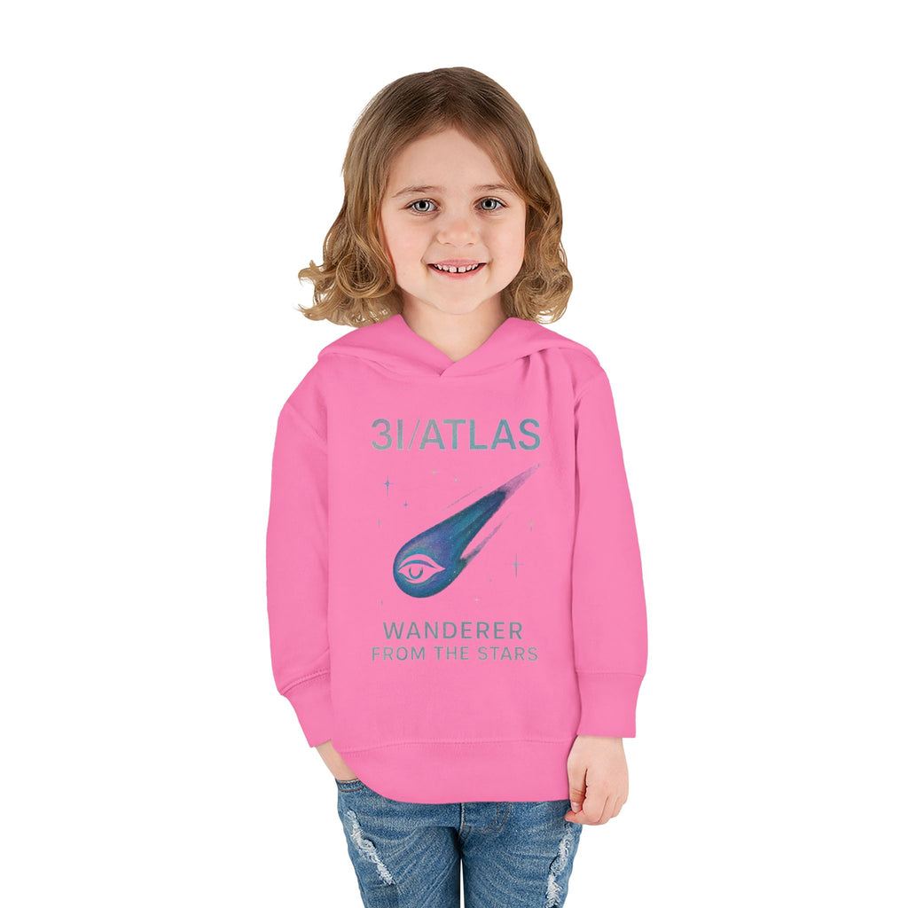 Toddler Hoodie - Wanderer From The Stars' Space Graphic Pullover