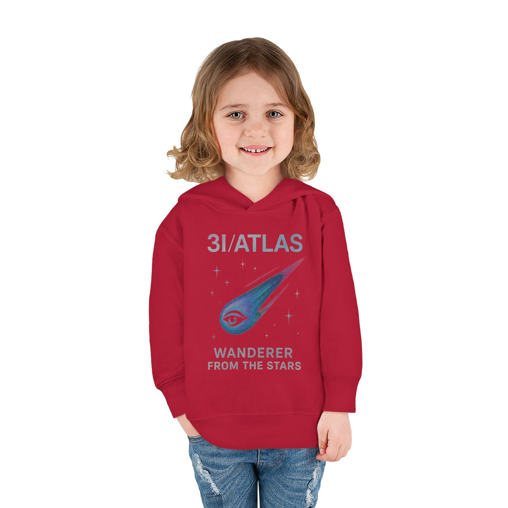 Toddler Hoodie - Wanderer From The Stars' Space Graphic Pullover