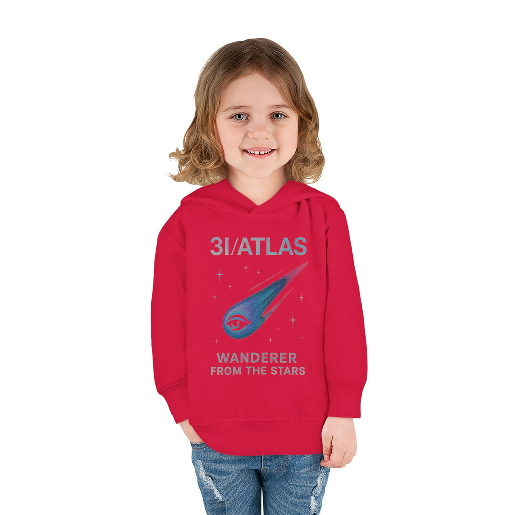 Toddler Hoodie - Wanderer From The Stars' Space Graphic Pullover