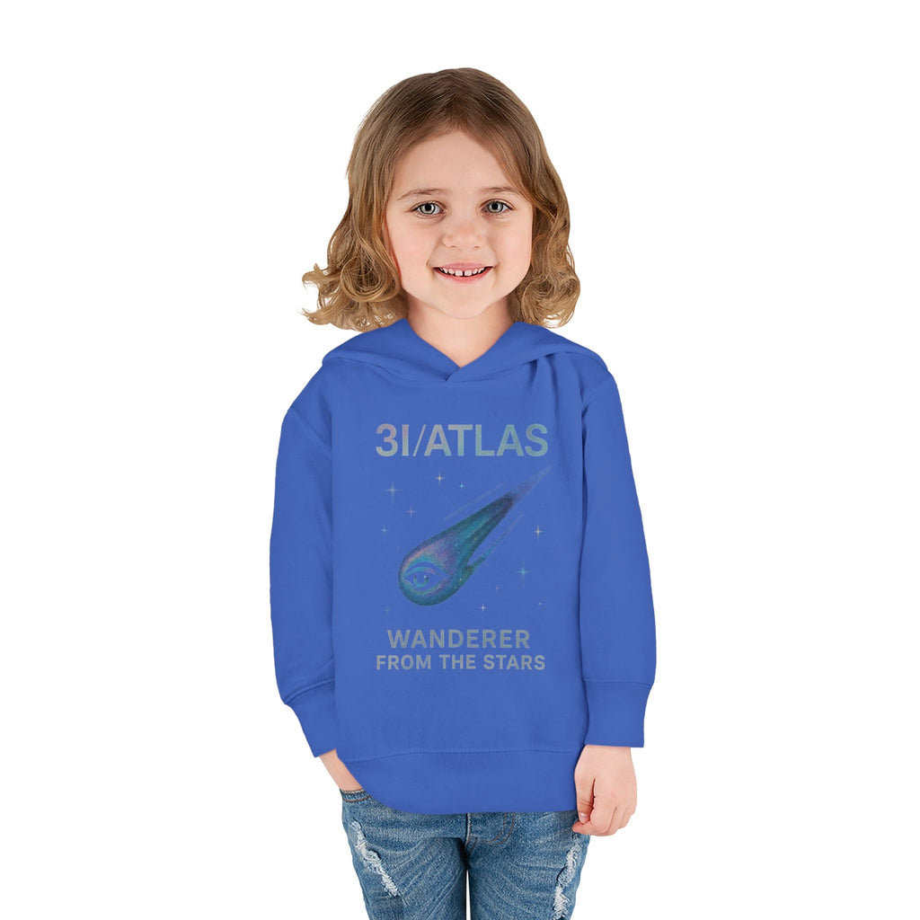 Toddler Hoodie - Wanderer From The Stars' Space Graphic Pullover