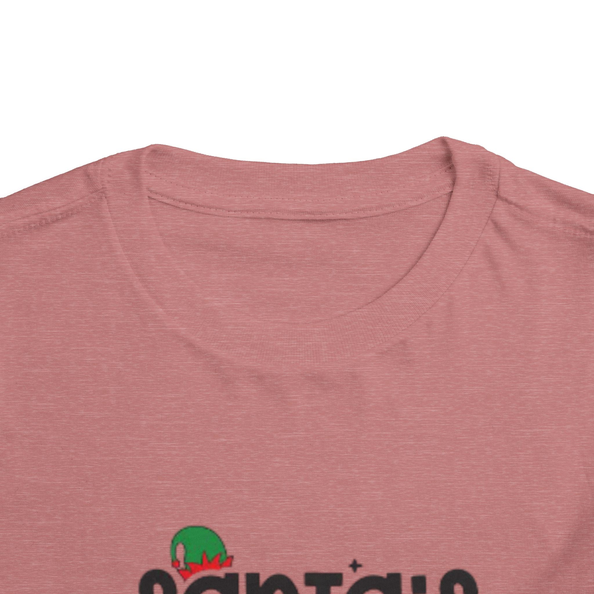 Santa's Cutest Elf Toddler Tee, Holiday Shirt, Christmas Clothing, Kids Apparel, Festive Gift, Elf T-Shirt