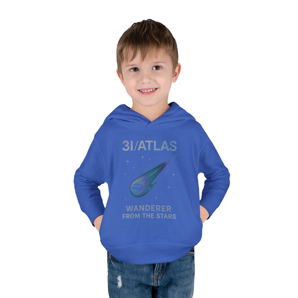 Toddler Hoodie - Wanderer From The Stars' Space Graphic Pullover