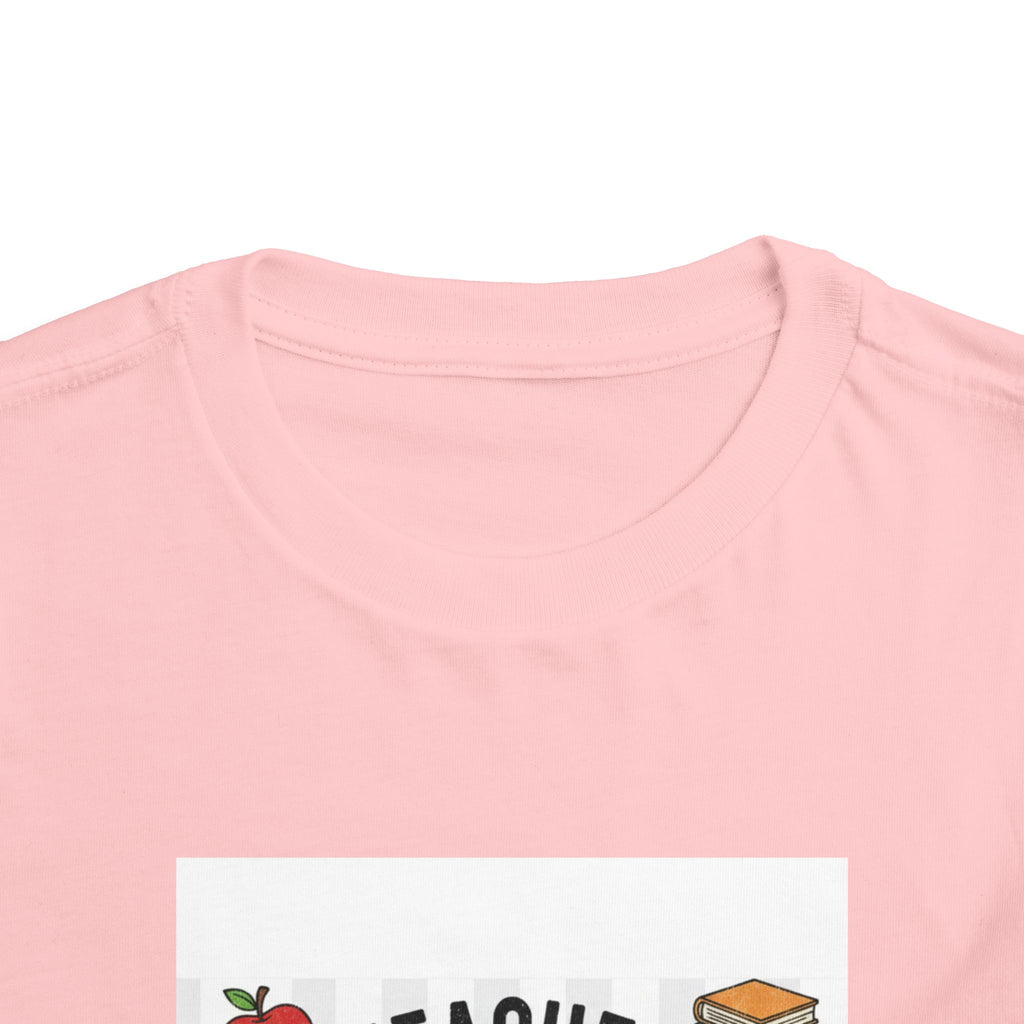Teacher Life Toddler Tee, Cute Kids T-Shirt, Back to School Gift, Toddler Apparel, Educational Tee, Teacher Gift