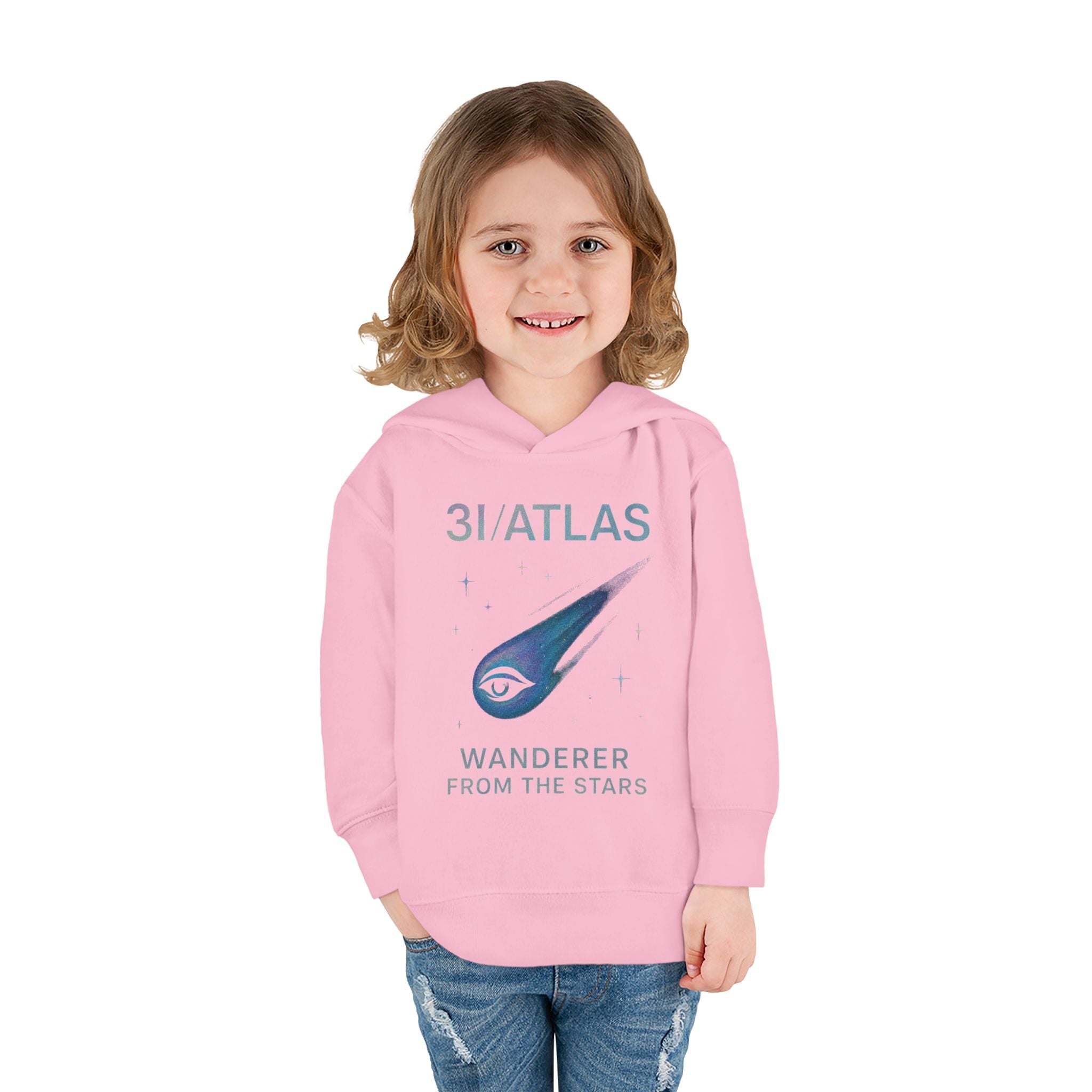 Toddler Hoodie - Wanderer From The Stars' Space Graphic Pullover