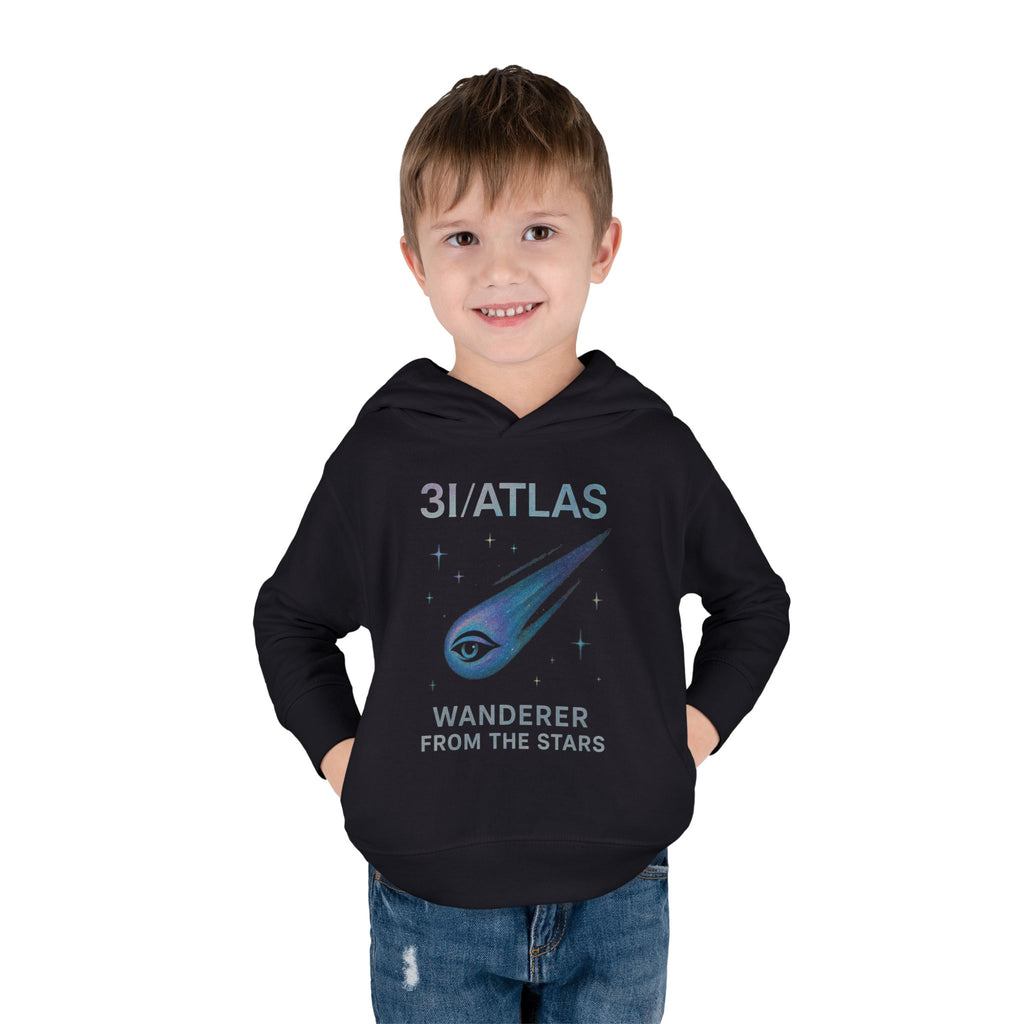 Toddler Hoodie - Wanderer From The Stars' Space Graphic Pullover