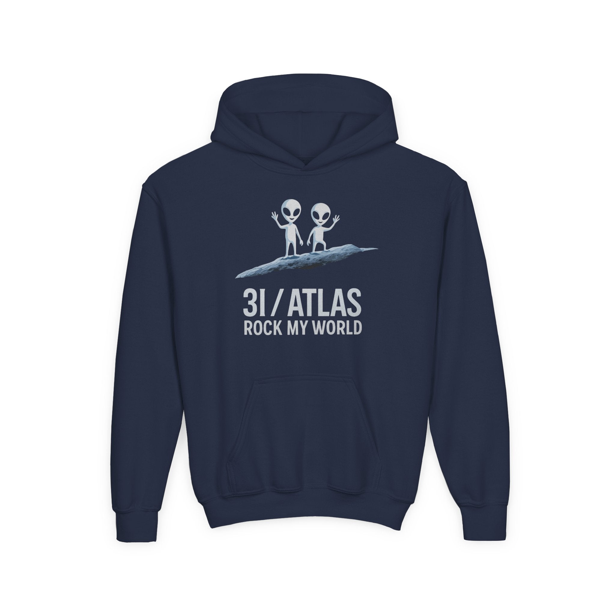 3I/Atlas Kids Sweatshirt – Space-Themed Alien Graphic, Astronomy Kids Gift, Interstellar Clothing Adventure Ready Sweatshirt with 31/ATLAS Design