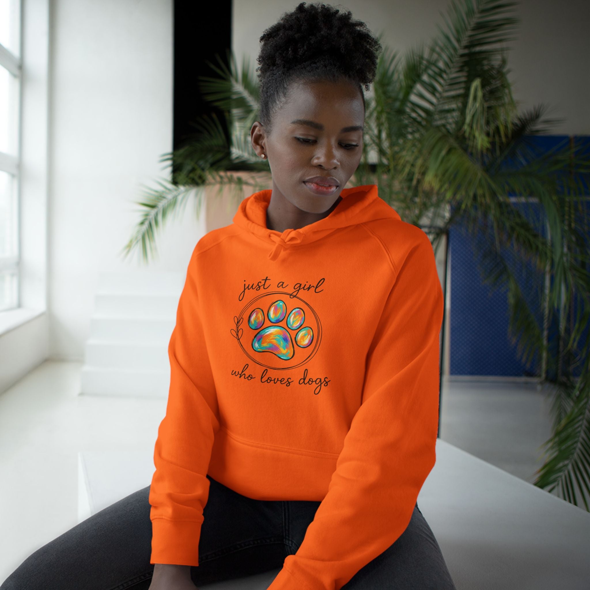 Dog Lover Unisex Hoodie - Just a Girl Who Loves Dogs