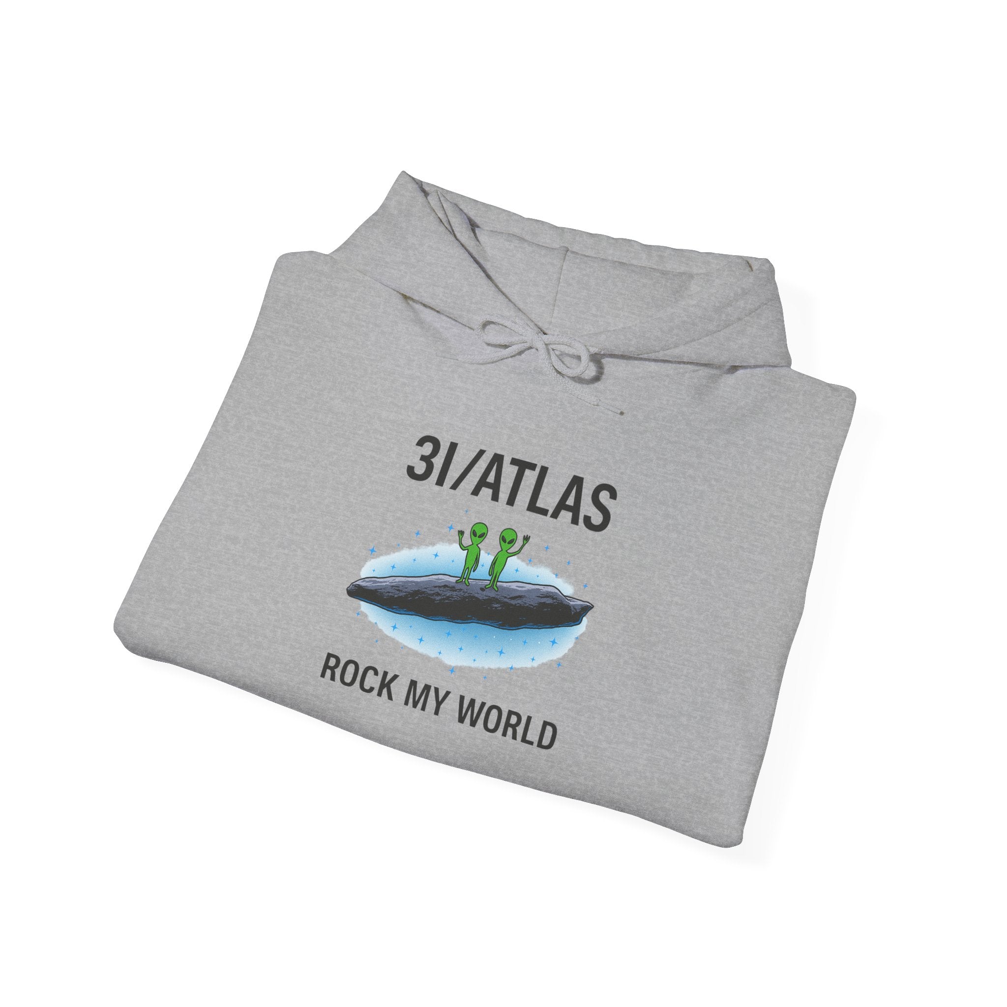 3I/ATLAS Rock My World adult hoodie Interstellar Object Shirt | Brooke Logan Studios Space Collection 2025 Interstellar Rainbow Hoodie – Unisex Heavy Blend Sweatshirt