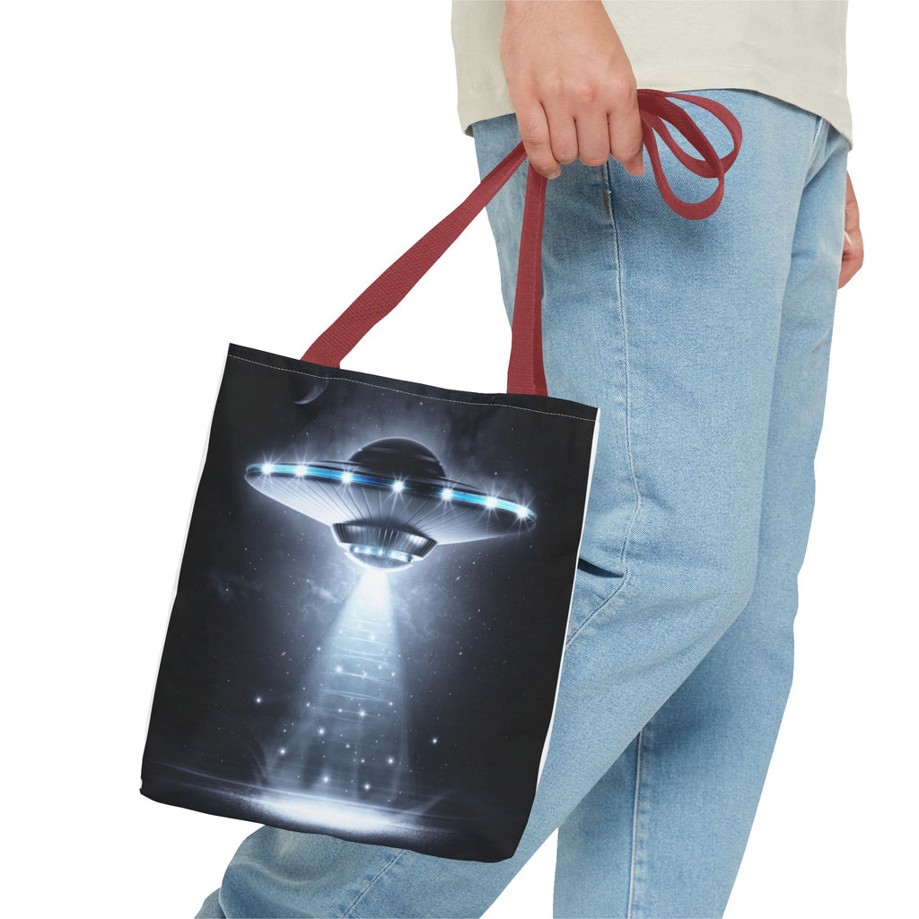 Galactic Adventure Tote Bag - Interstellar Explorer Design