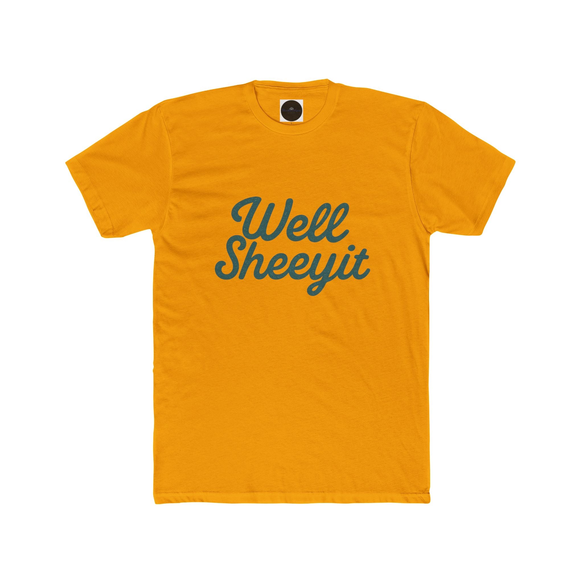 Well Sheeyit Unisex Cotton Crew Tee - Casual Humor Shirt