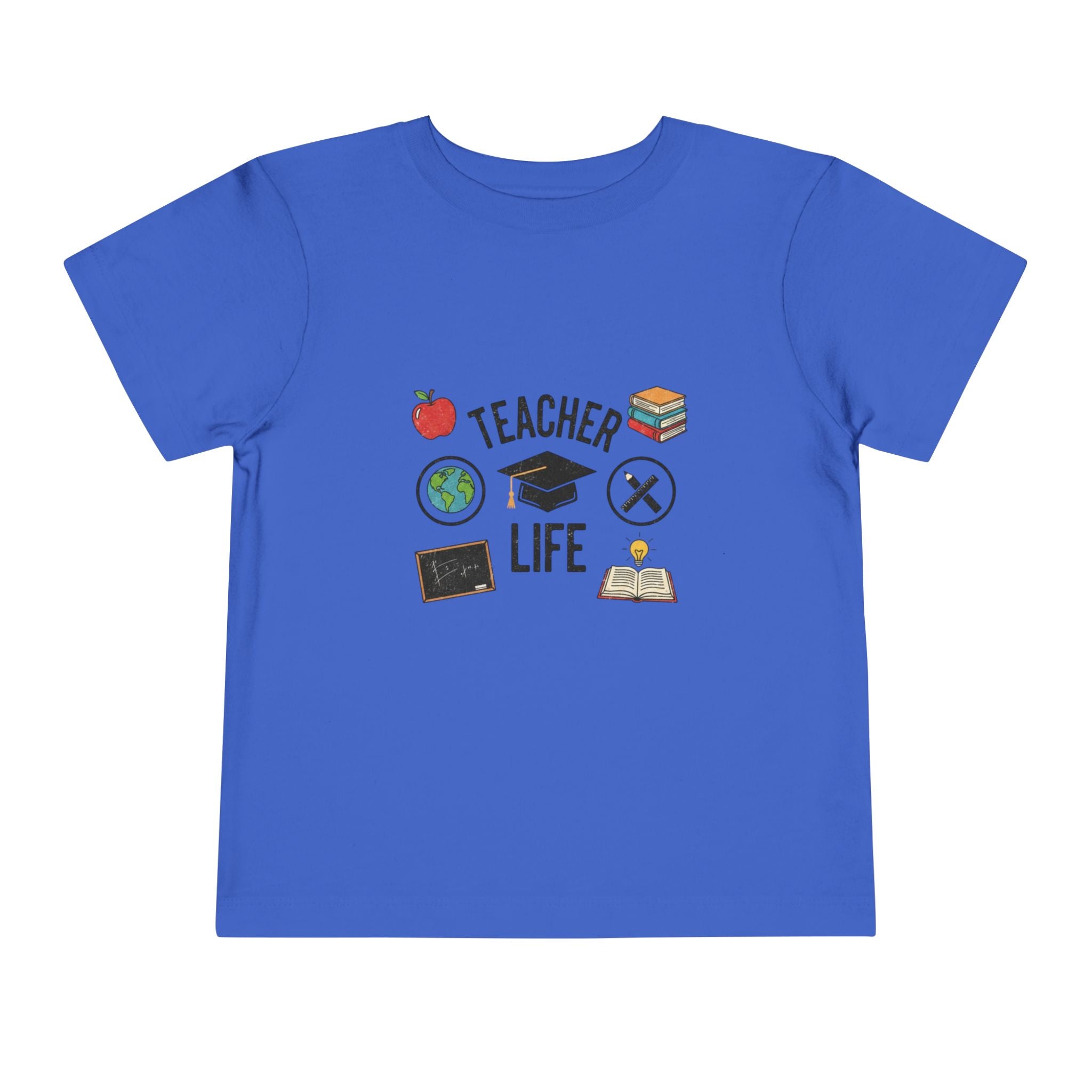 Teacher Life Toddler Tee, Cute Kids T-Shirt, Back to School Gift, Toddler Apparel, Educational Tee, Teacher Gift