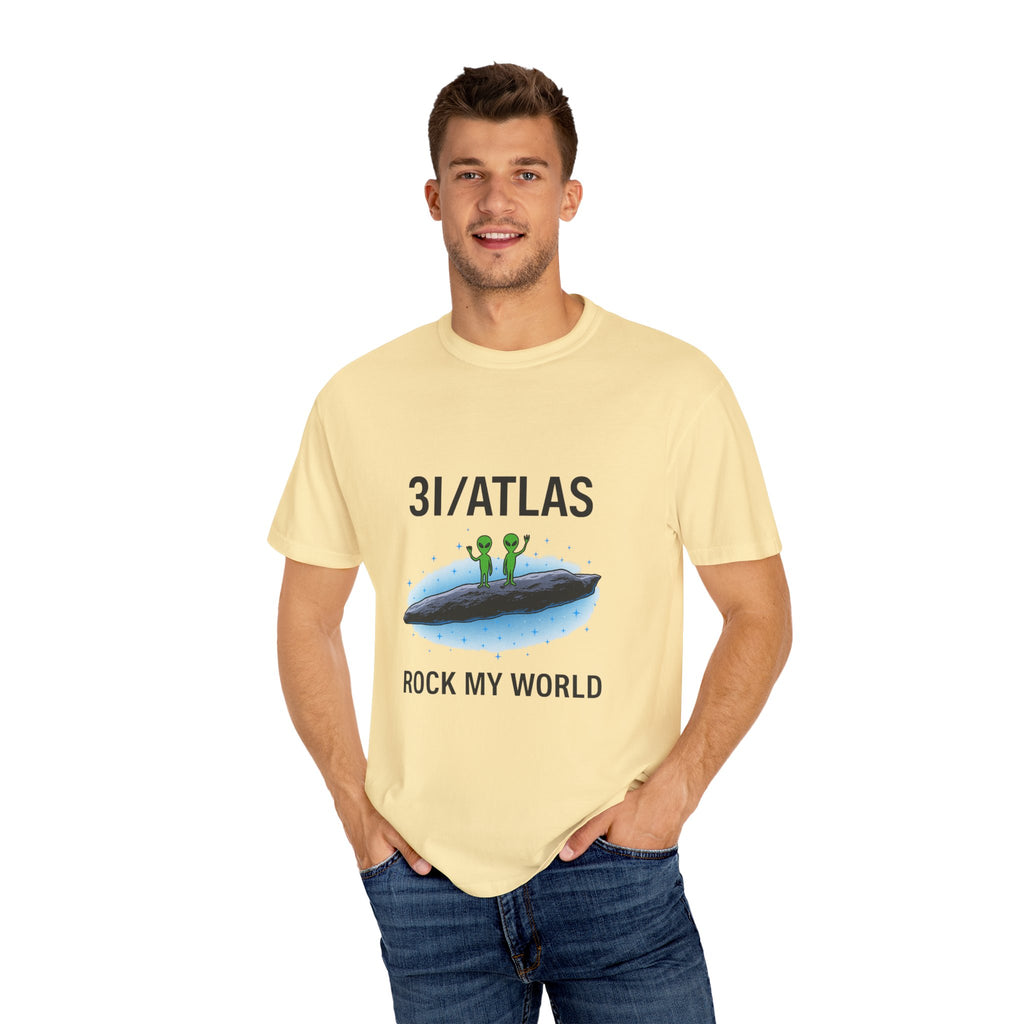 T-Shirt — 3I/ATLAS “Rock My World” Graphic Tee