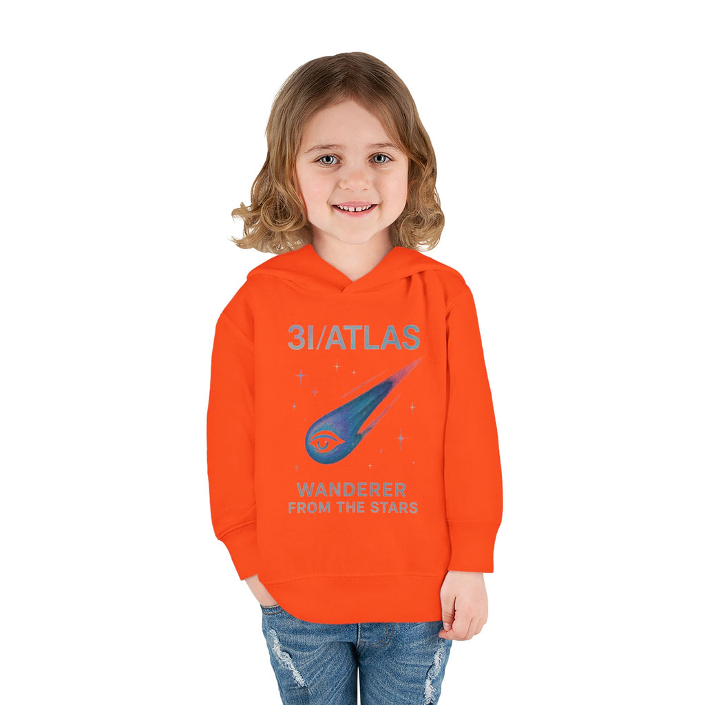 Toddler Hoodie - Wanderer From The Stars' Space Graphic Pullover