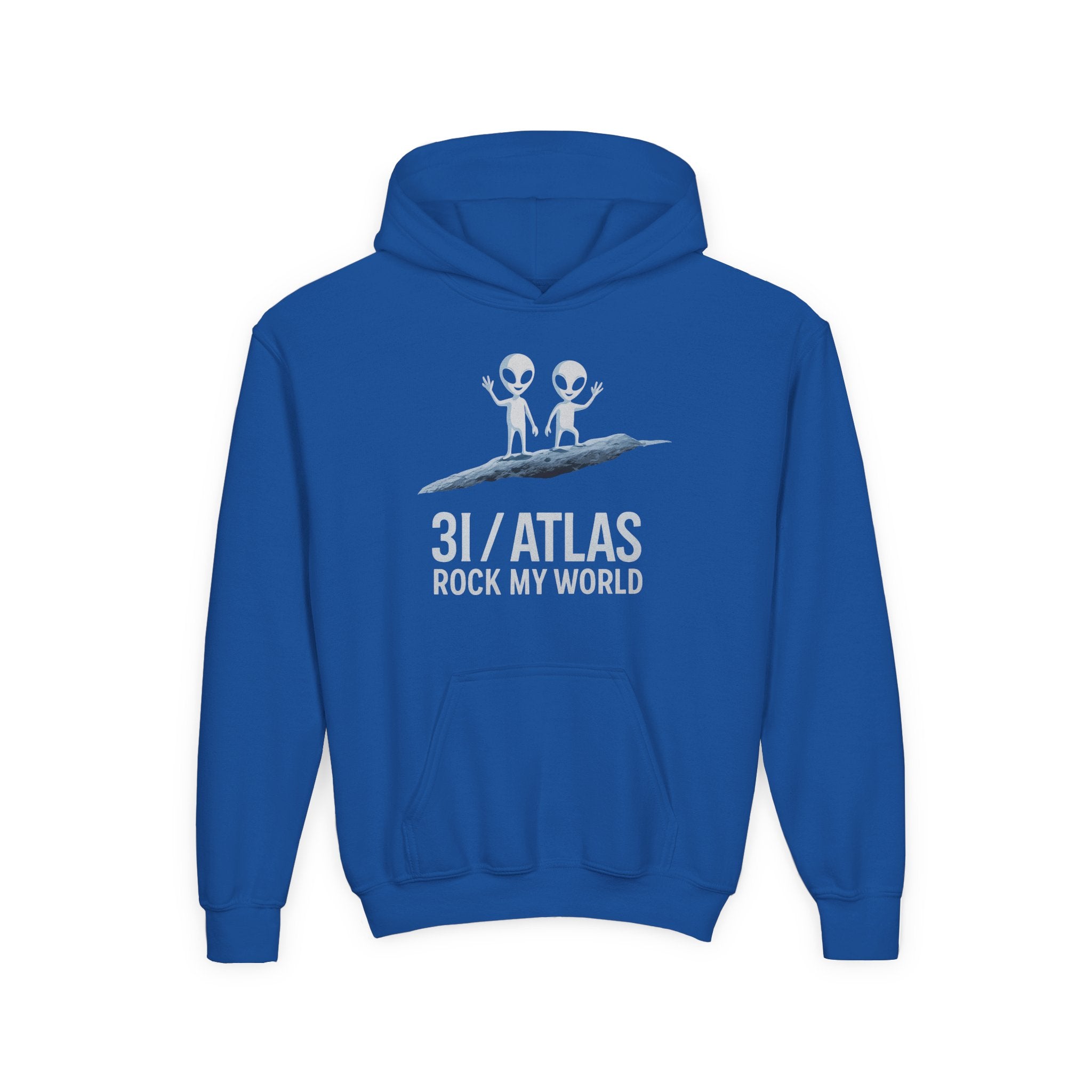 3I/Atlas Kids Sweatshirt – Space-Themed Alien Graphic, Astronomy Kids Gift, Interstellar Clothing Adventure Ready Sweatshirt with 31/ATLAS Design