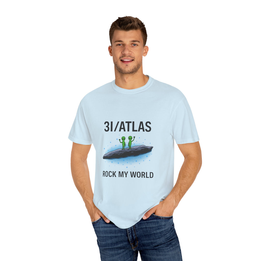 T-Shirt — 3I/ATLAS “Rock My World” Graphic Tee