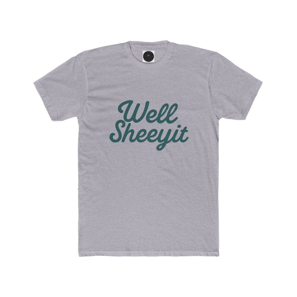 Well Sheeyit Unisex Cotton Crew Tee - Casual Humor Shirt