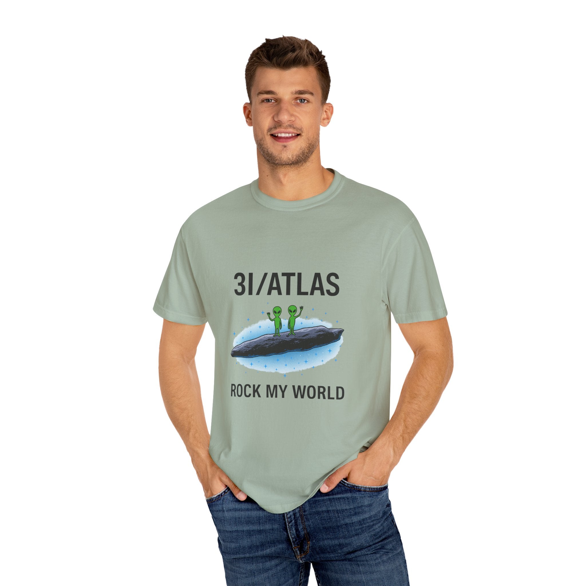 T-Shirt — 3I/ATLAS “Rock My World” Graphic Tee