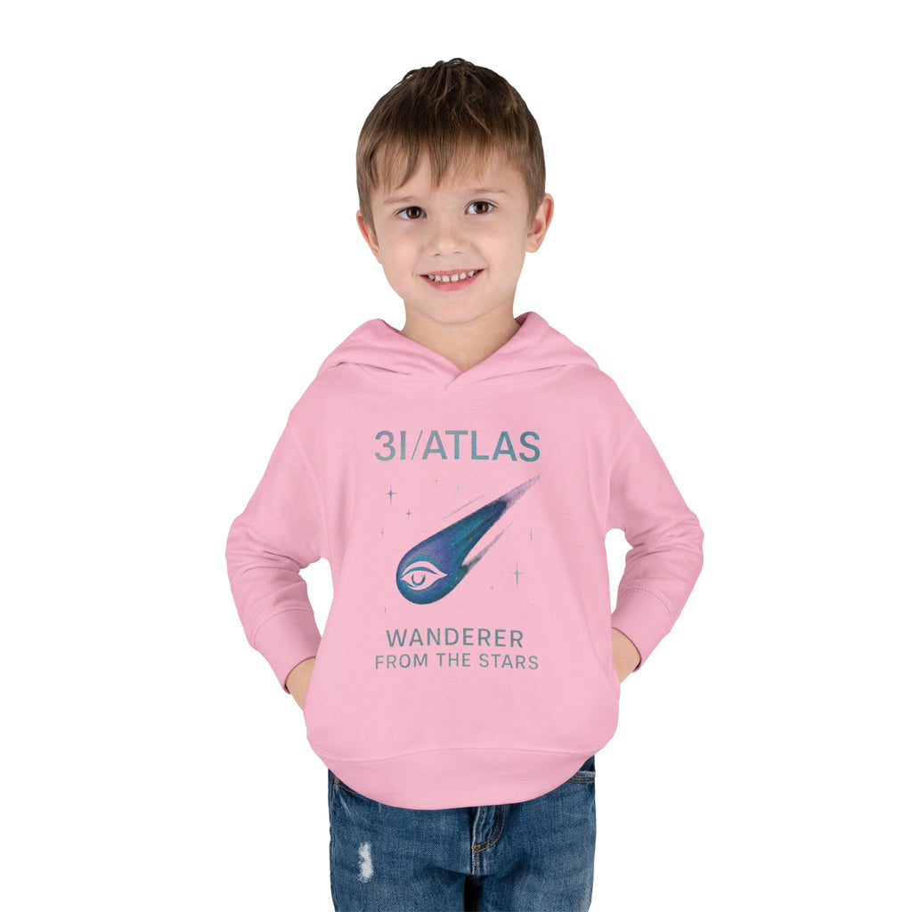 Toddler Hoodie - Wanderer From The Stars' Space Graphic Pullover