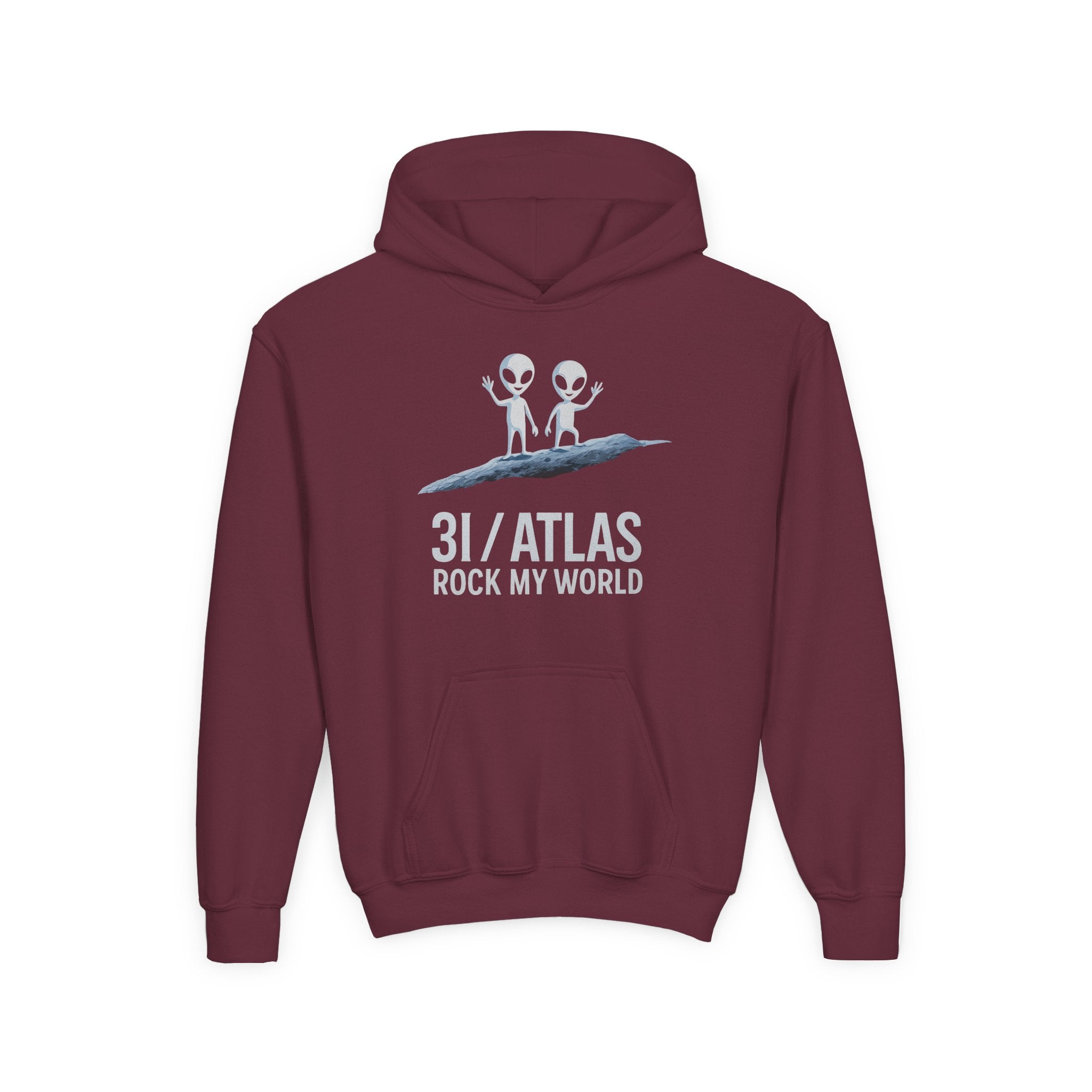 3I/Atlas Kids Sweatshirt – Space-Themed Alien Graphic, Astronomy Kids Gift, Interstellar Clothing Adventure Ready Sweatshirt with 31/ATLAS Design