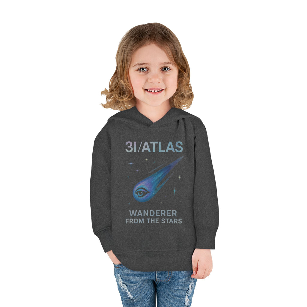Toddler Hoodie - Wanderer From The Stars' Space Graphic Pullover