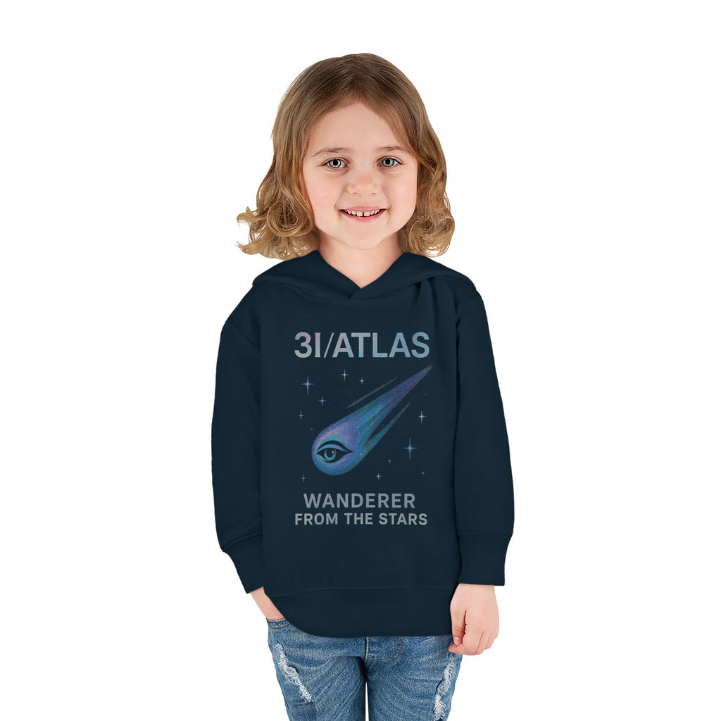 Toddler Hoodie - Wanderer From The Stars' Space Graphic Pullover