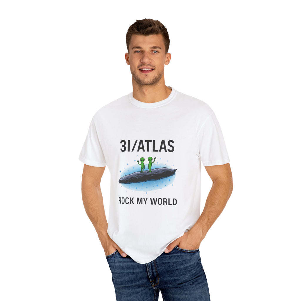 T-Shirt — 3I/ATLAS “Rock My World” Graphic Tee