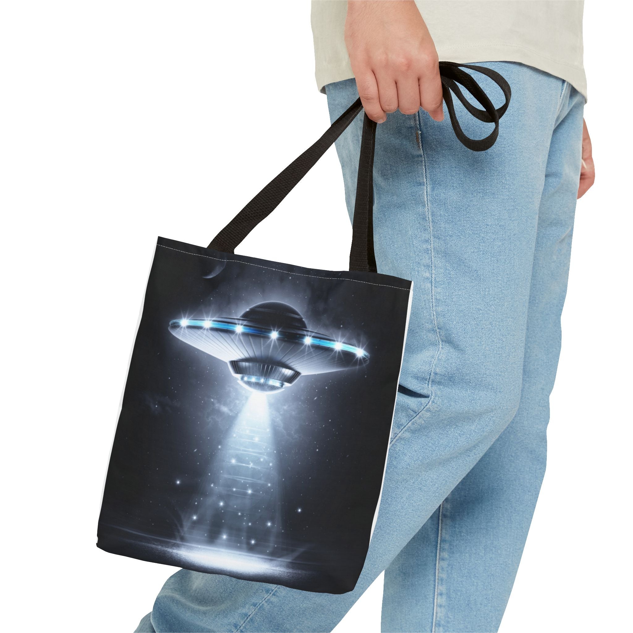 Galactic Adventure Tote Bag - Interstellar Explorer Design