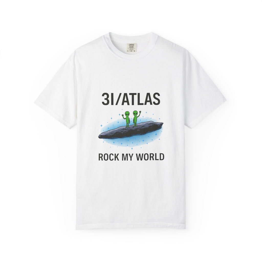 T-Shirt — 3I/ATLAS “Rock My World” Graphic Tee