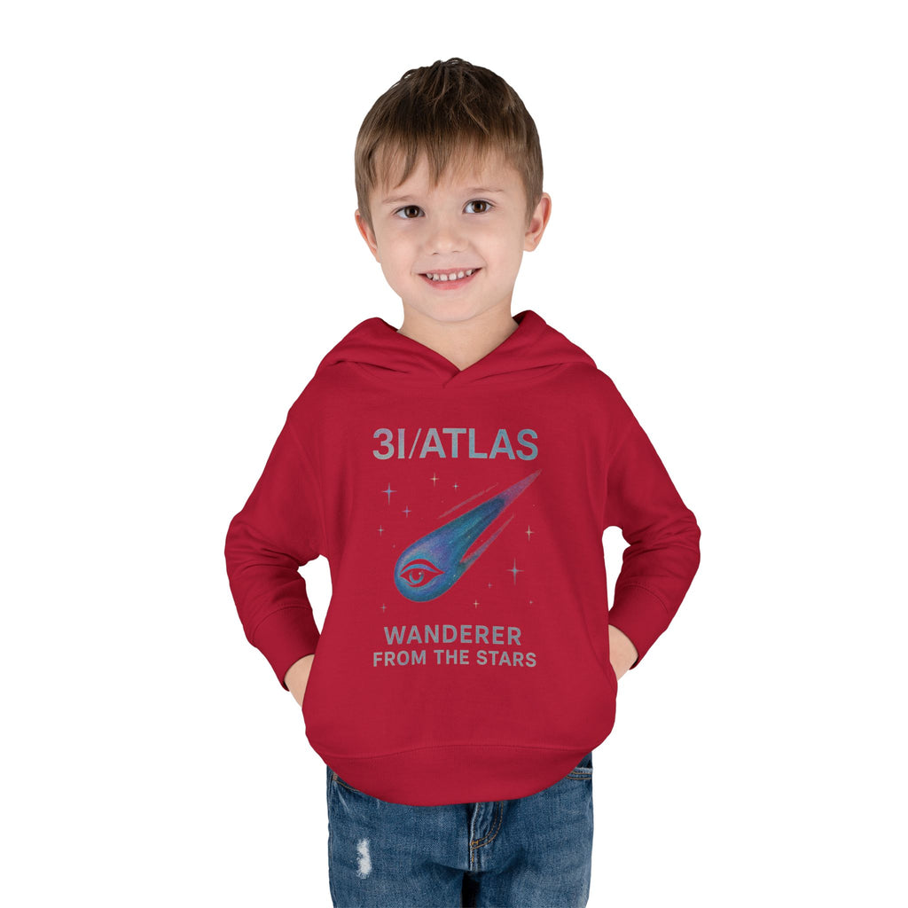 Toddler Hoodie - Wanderer From The Stars' Space Graphic Pullover