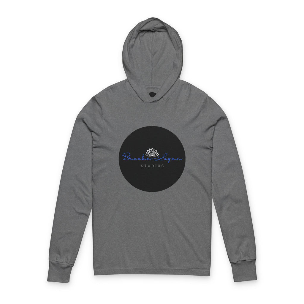 Hooded Long-Sleeve Tee — “Remembering the Moments” Circle Logo