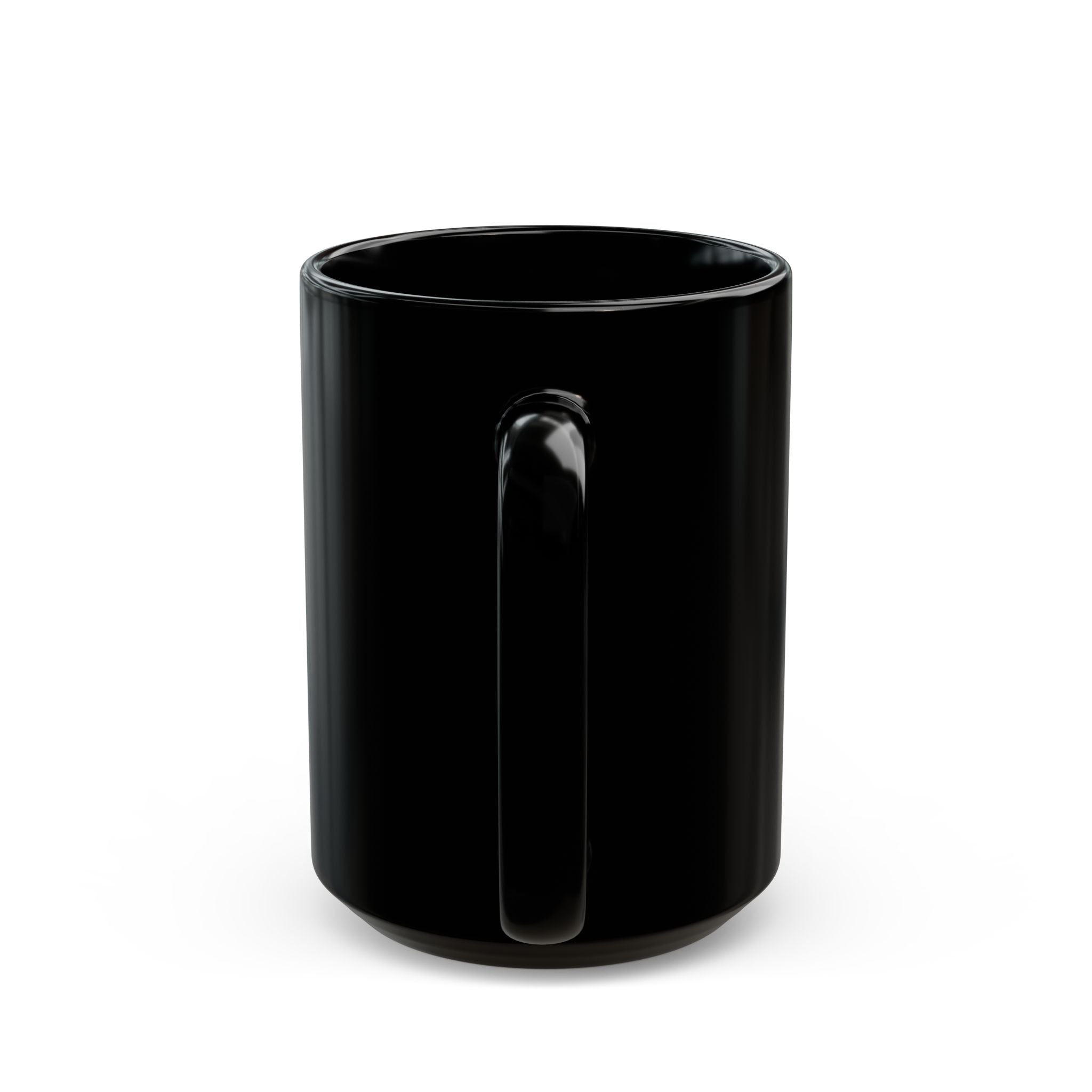 Wanderer From The Stars Black Mug — 11oz/15oz Space Comet Coffee Cup