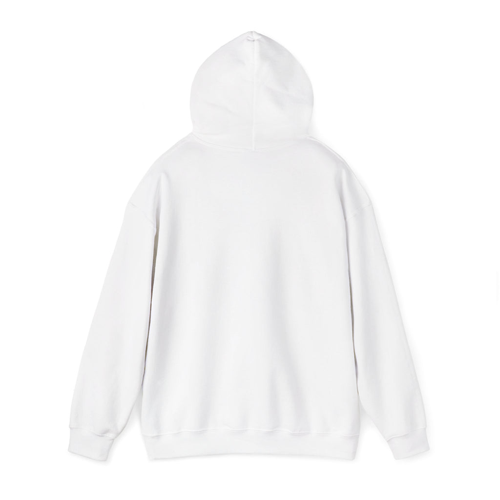 Crowned Journey Hoodie — Minimal Logo White Pullover