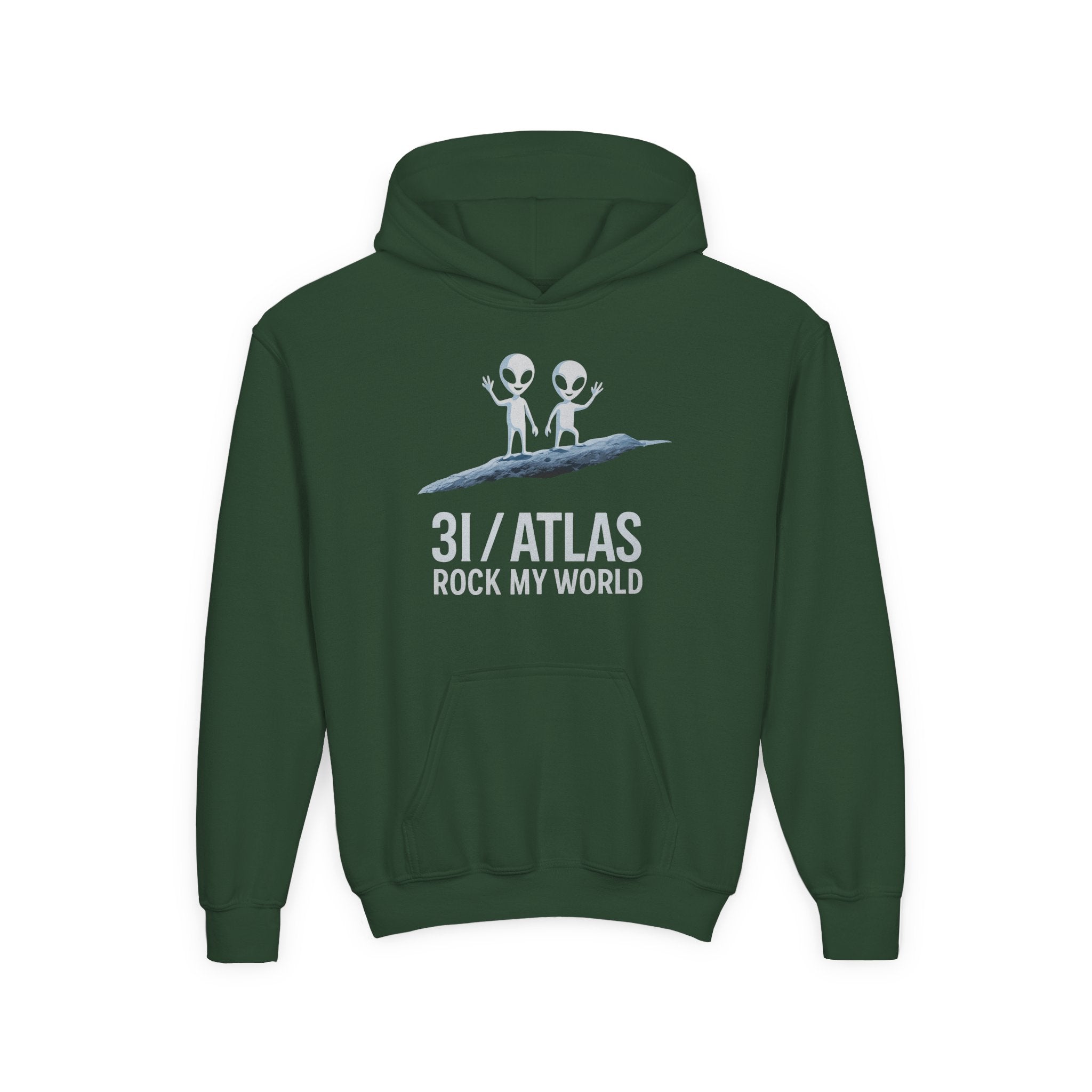3I/Atlas Kids Sweatshirt – Space-Themed Alien Graphic, Astronomy Kids Gift, Interstellar Clothing Adventure Ready Sweatshirt with 31/ATLAS Design