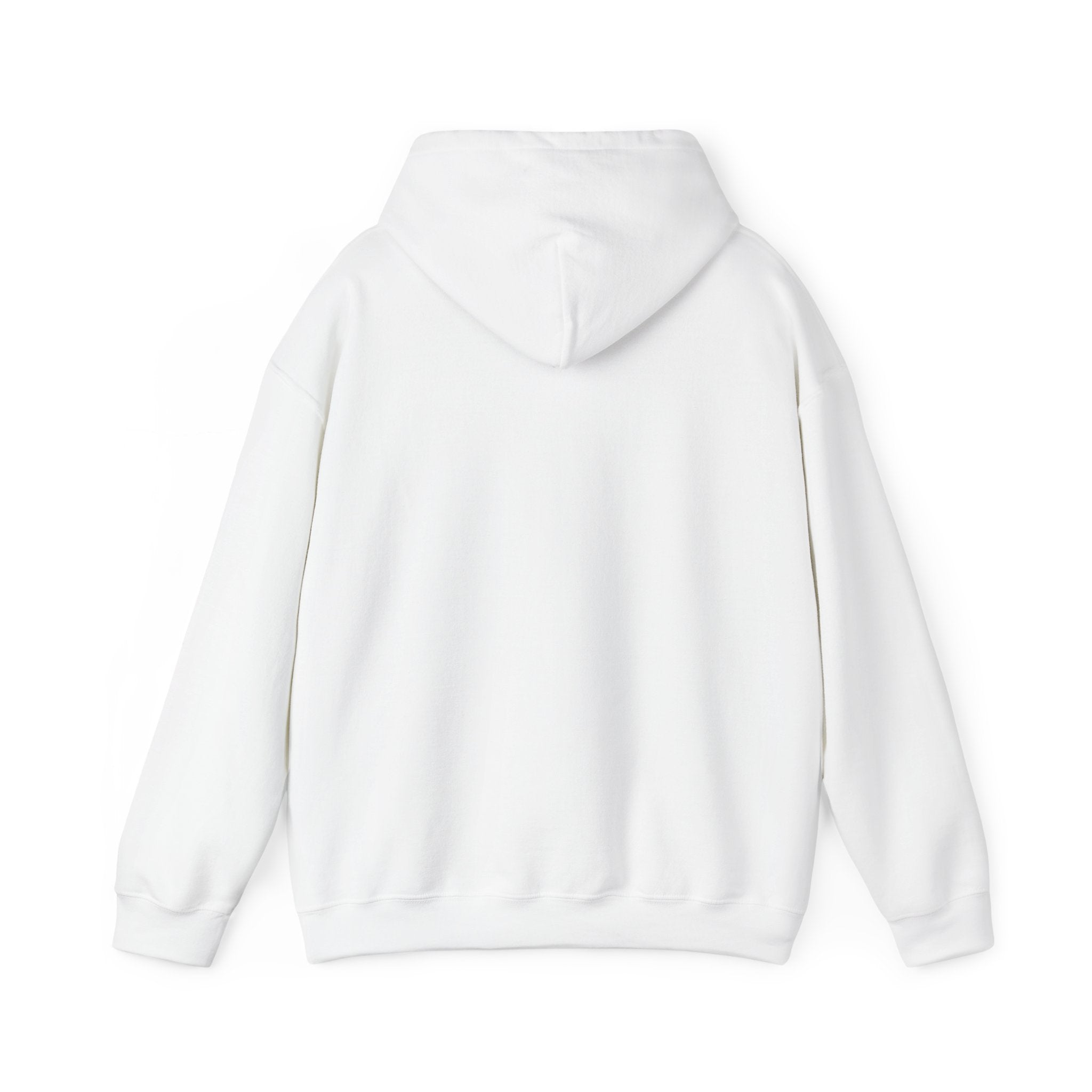 Crowned Journey Hoodie — Minimal Logo White Pullover