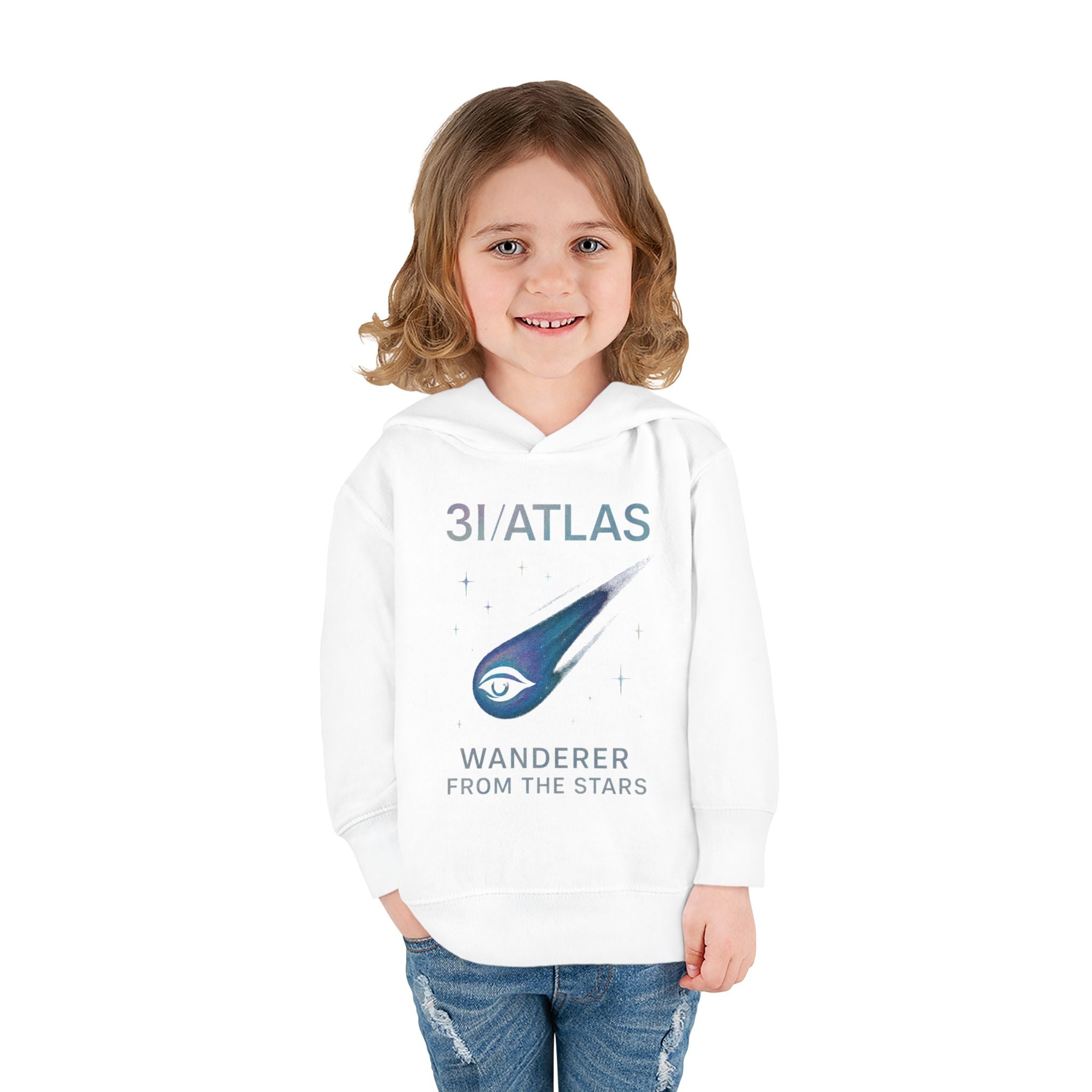 Toddler Hoodie - Wanderer From The Stars' Space Graphic Pullover