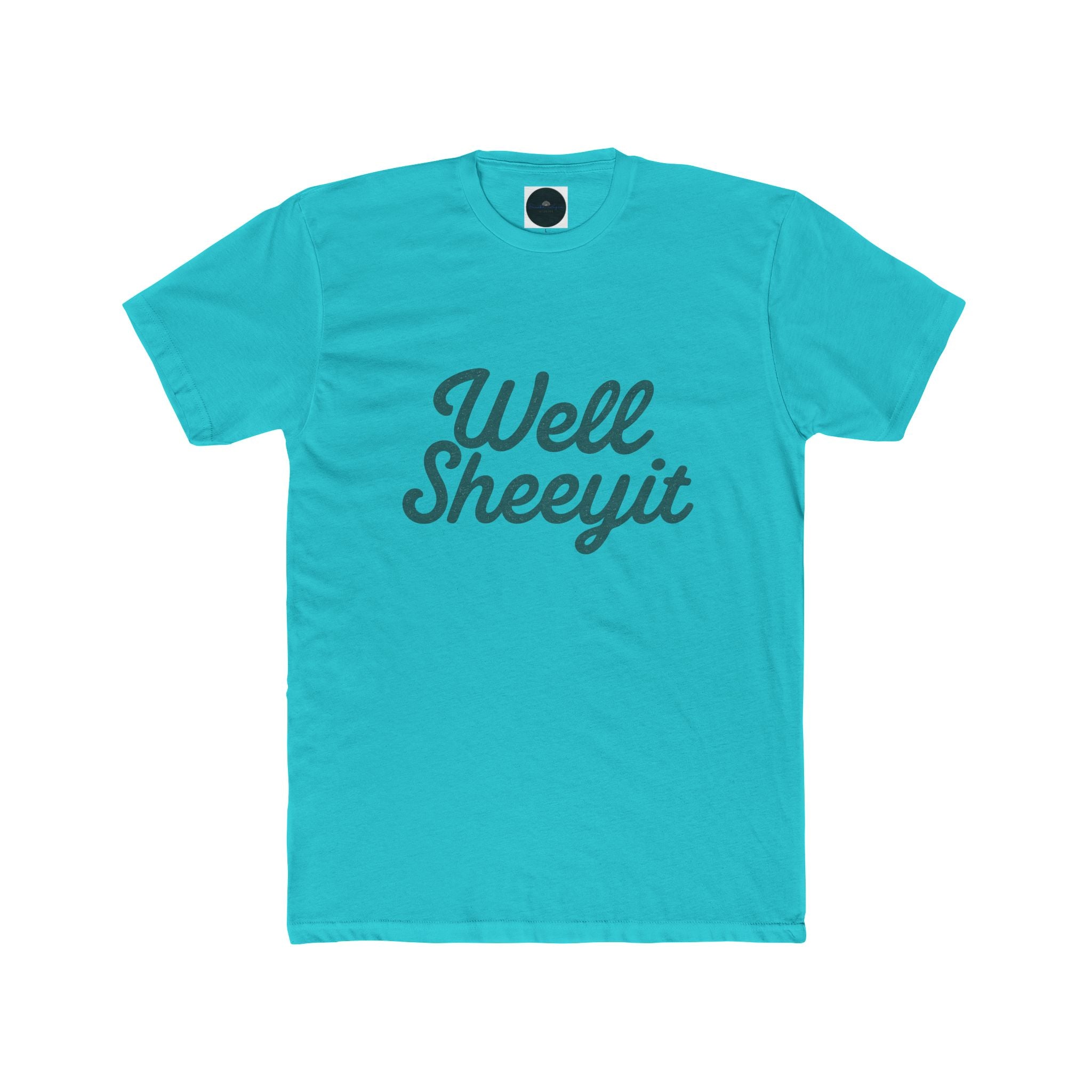 Well Sheeyit Unisex Cotton Crew Tee - Casual Humor Shirt