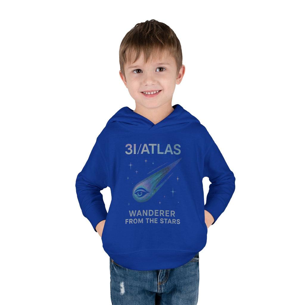 Toddler Hoodie - Wanderer From The Stars' Space Graphic Pullover