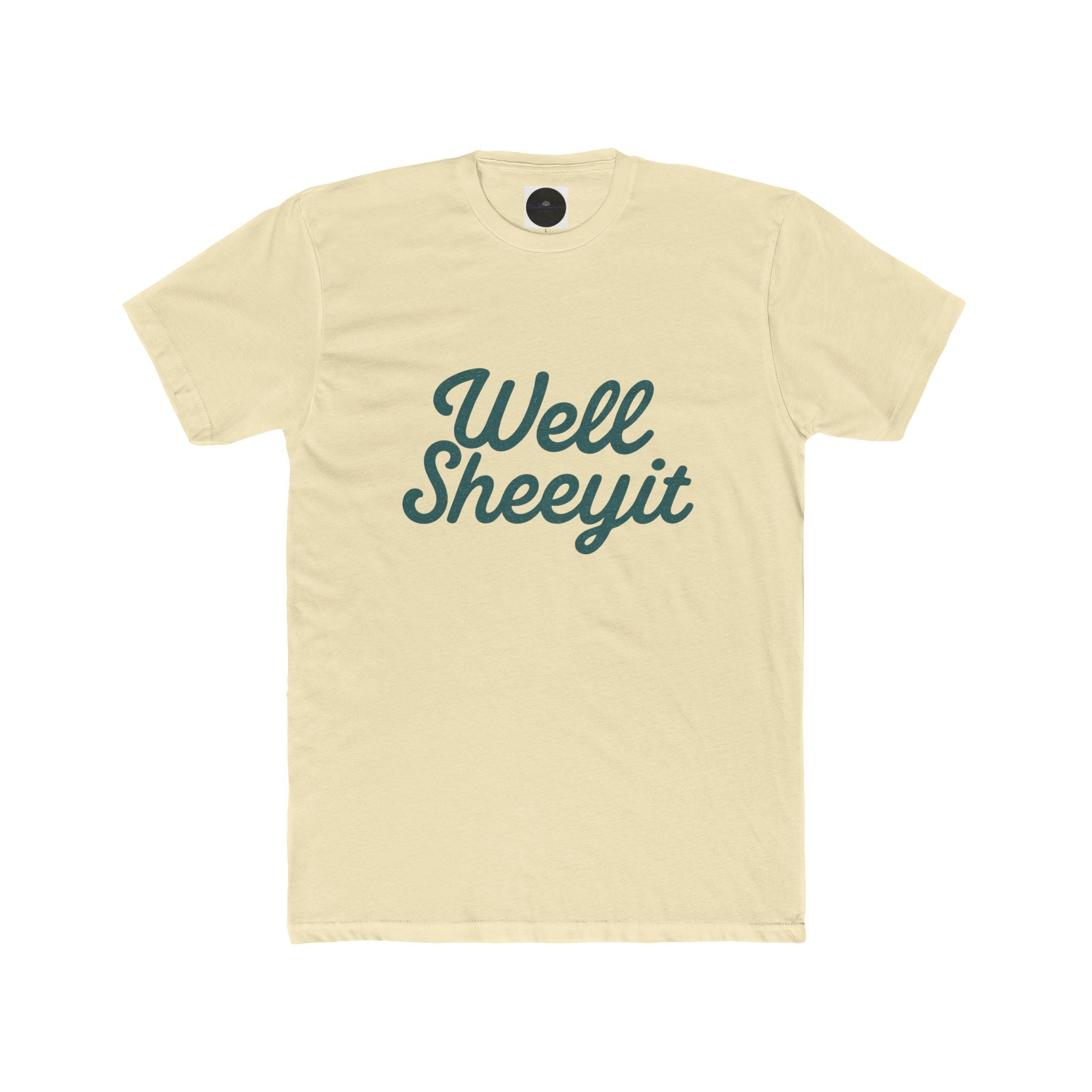 Well Sheeyit Unisex Cotton Crew Tee - Casual Humor Shirt