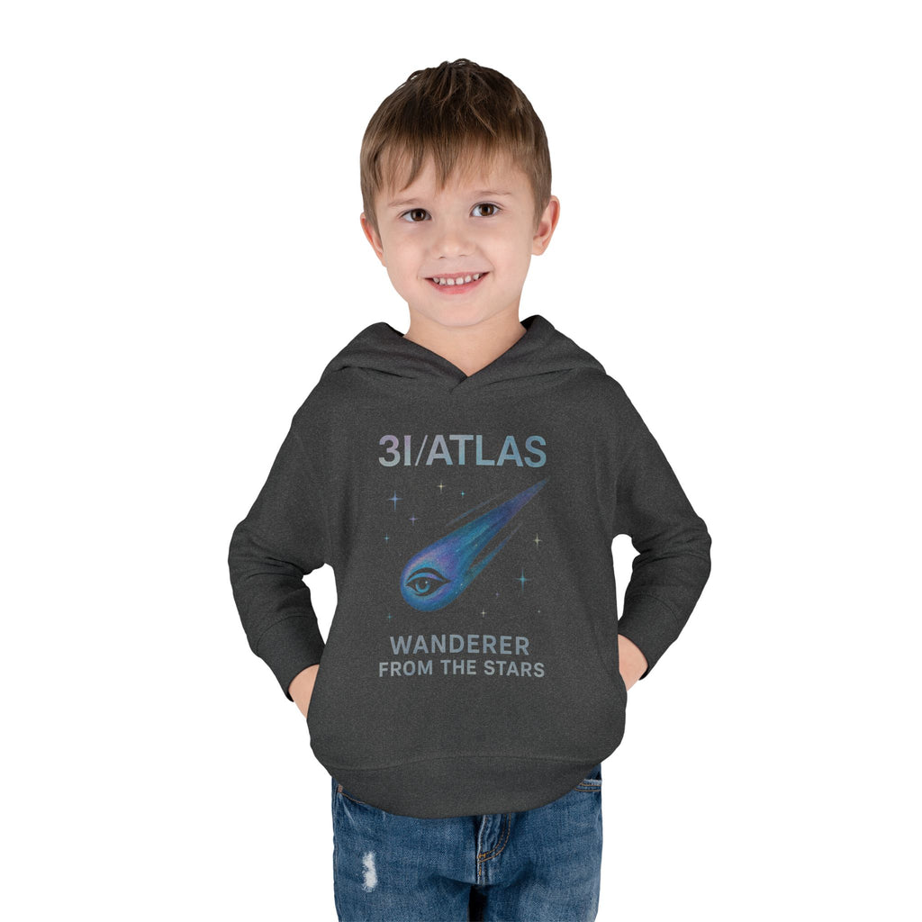 Toddler Hoodie - Wanderer From The Stars' Space Graphic Pullover