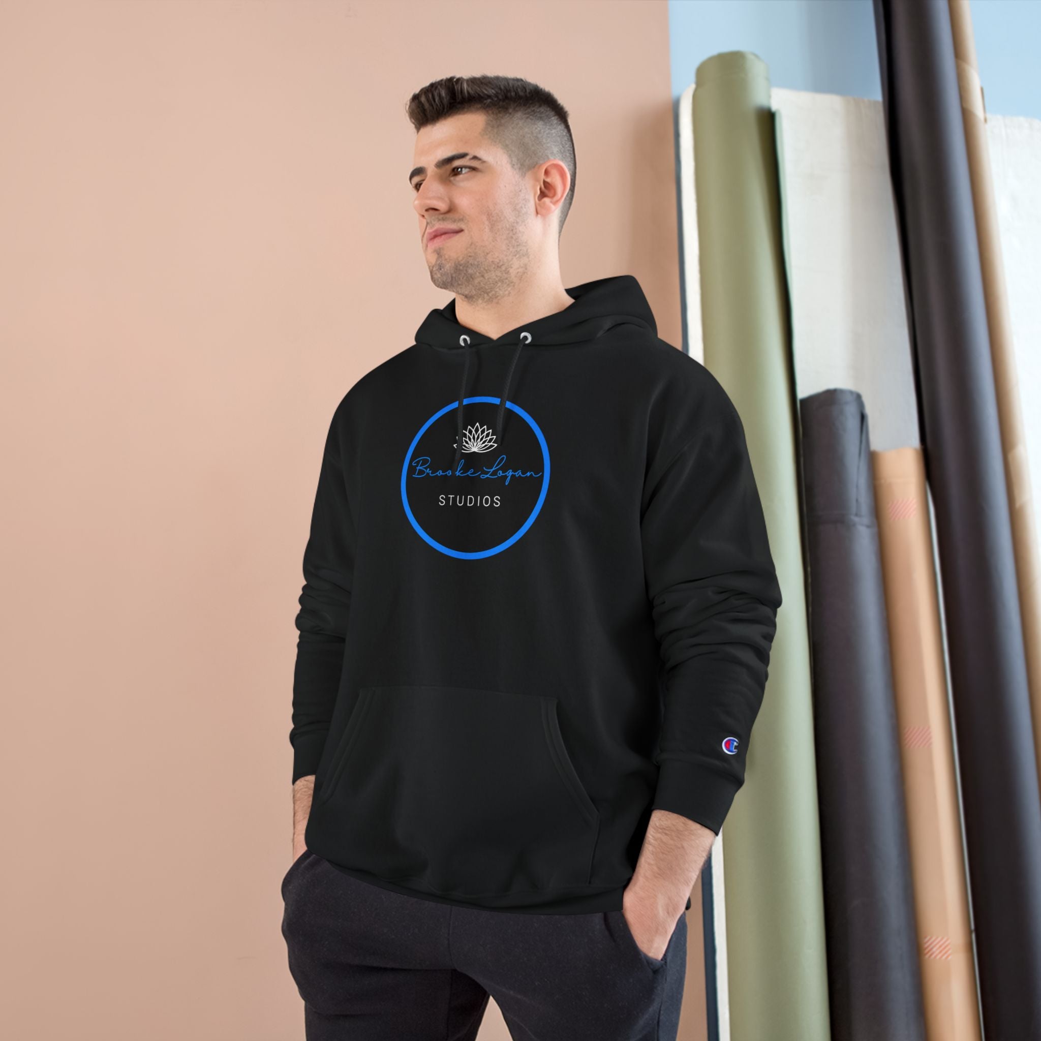 Champion Hoodie - Brooke Logan Studios Business Design