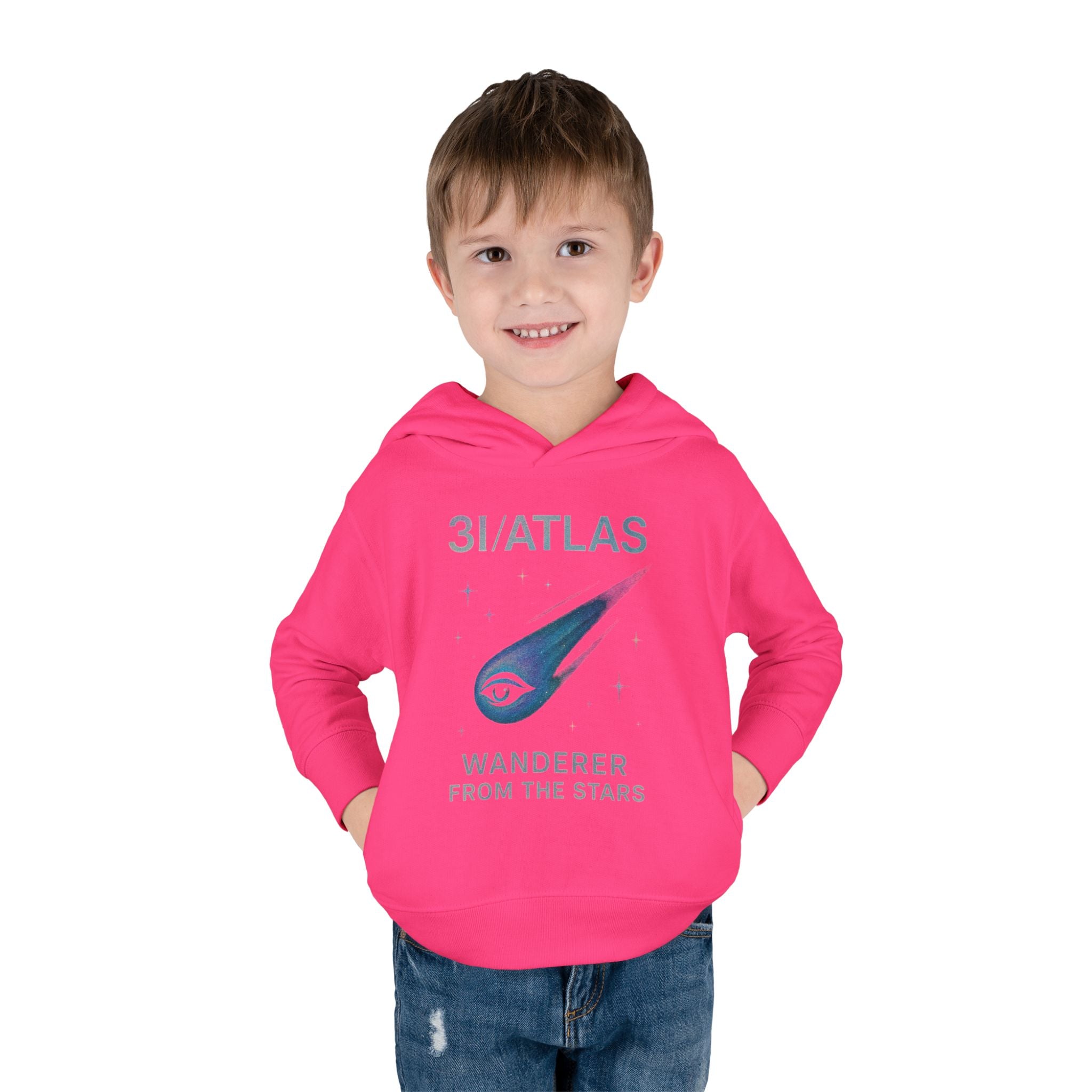Toddler Hoodie - Wanderer From The Stars' Space Graphic Pullover