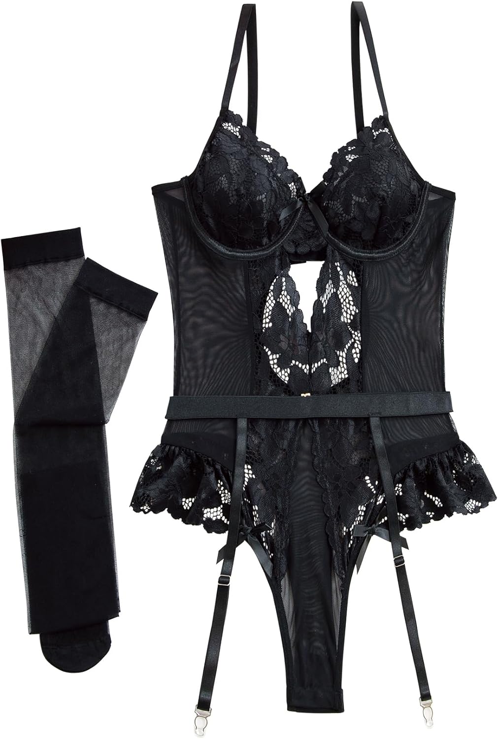 Get Your Other Half Something Sexy! Gorgeous Lingerie Set 3 Piece