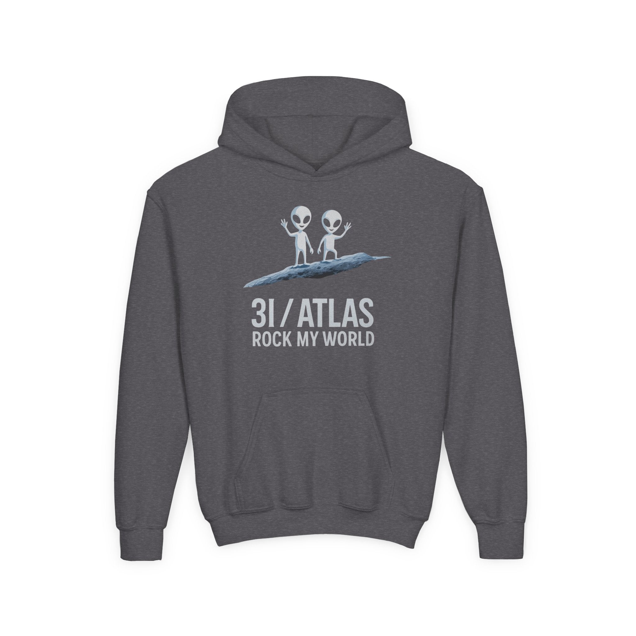 3I/Atlas Kids Sweatshirt – Space-Themed Alien Graphic, Astronomy Kids Gift, Interstellar Clothing Adventure Ready Sweatshirt with 31/ATLAS Design