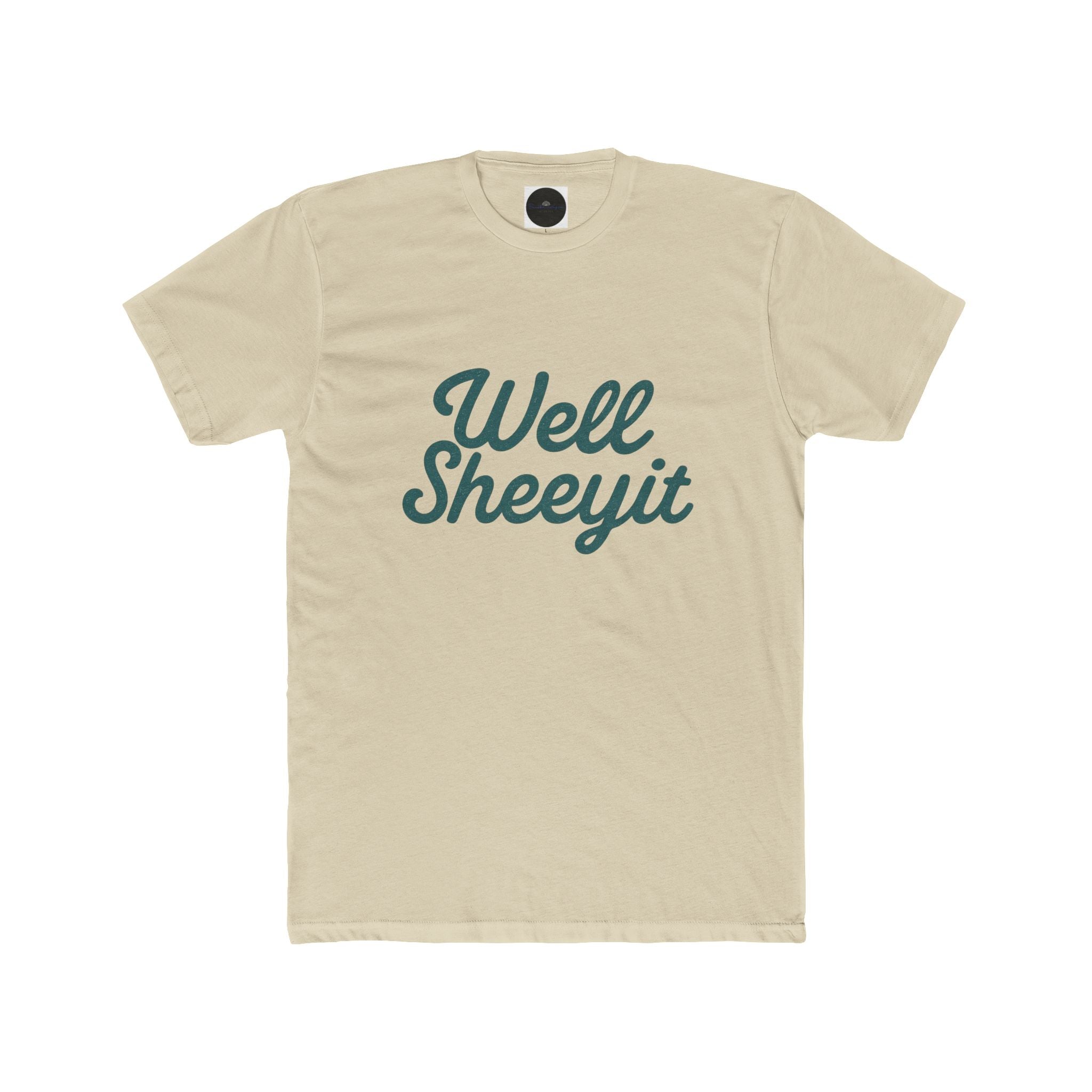 Well Sheeyit Unisex Cotton Crew Tee - Casual Humor Shirt