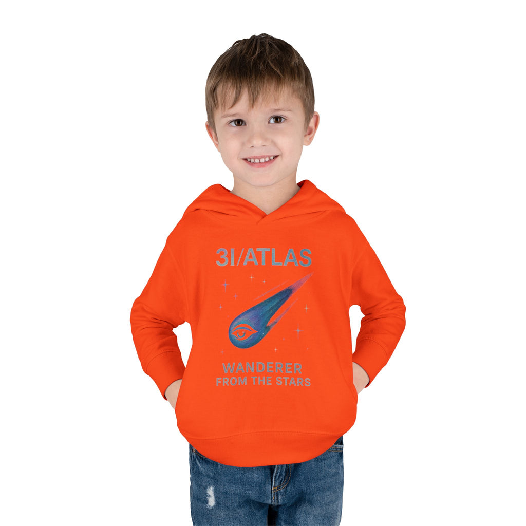 Toddler Hoodie - Wanderer From The Stars' Space Graphic Pullover