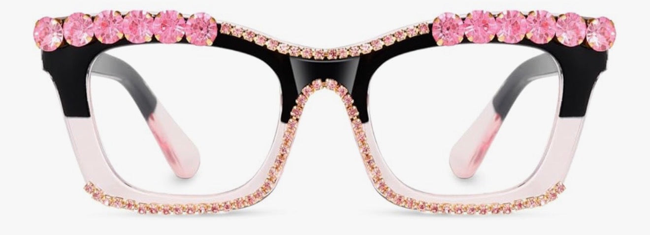 Not Your Basic Readers – Crystal Rhinestone Statement Glasses