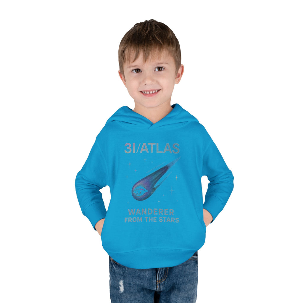 Toddler Hoodie - Wanderer From The Stars' Space Graphic Pullover