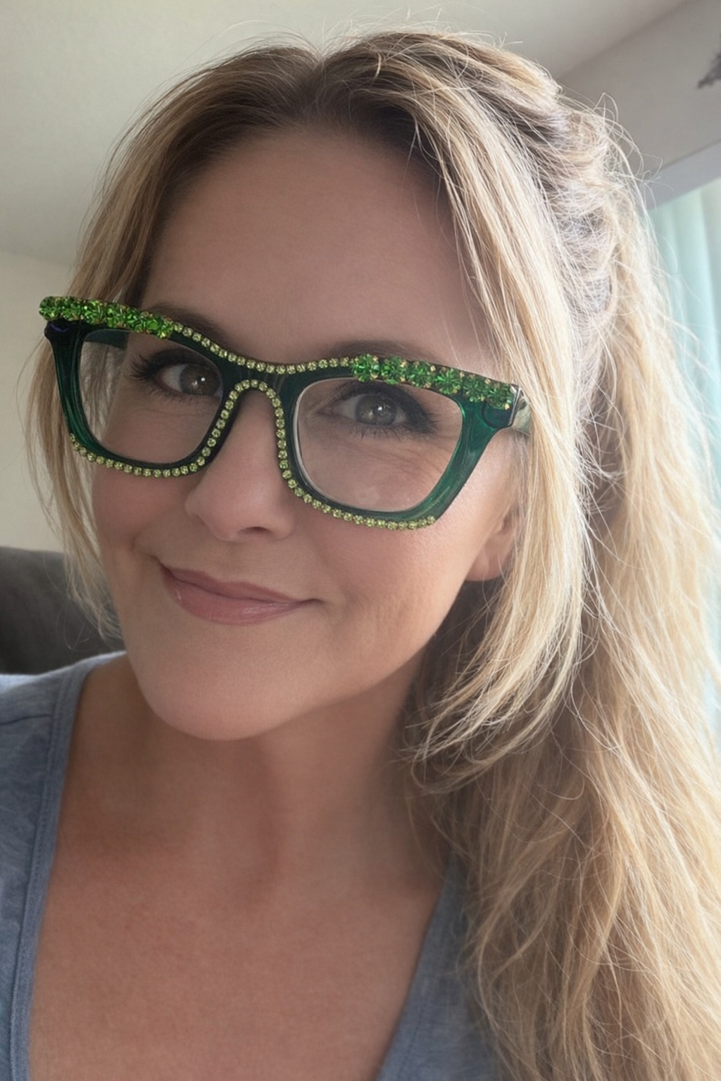 Not Your Basic Readers – Crystal Rhinestone Statement Glasses