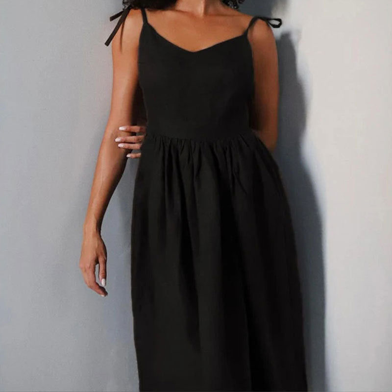 Fashion Sexy High Waist Sleeveless Cami Dress